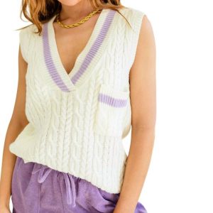 Power Girl Pullunder – Weiß, 7732538212412