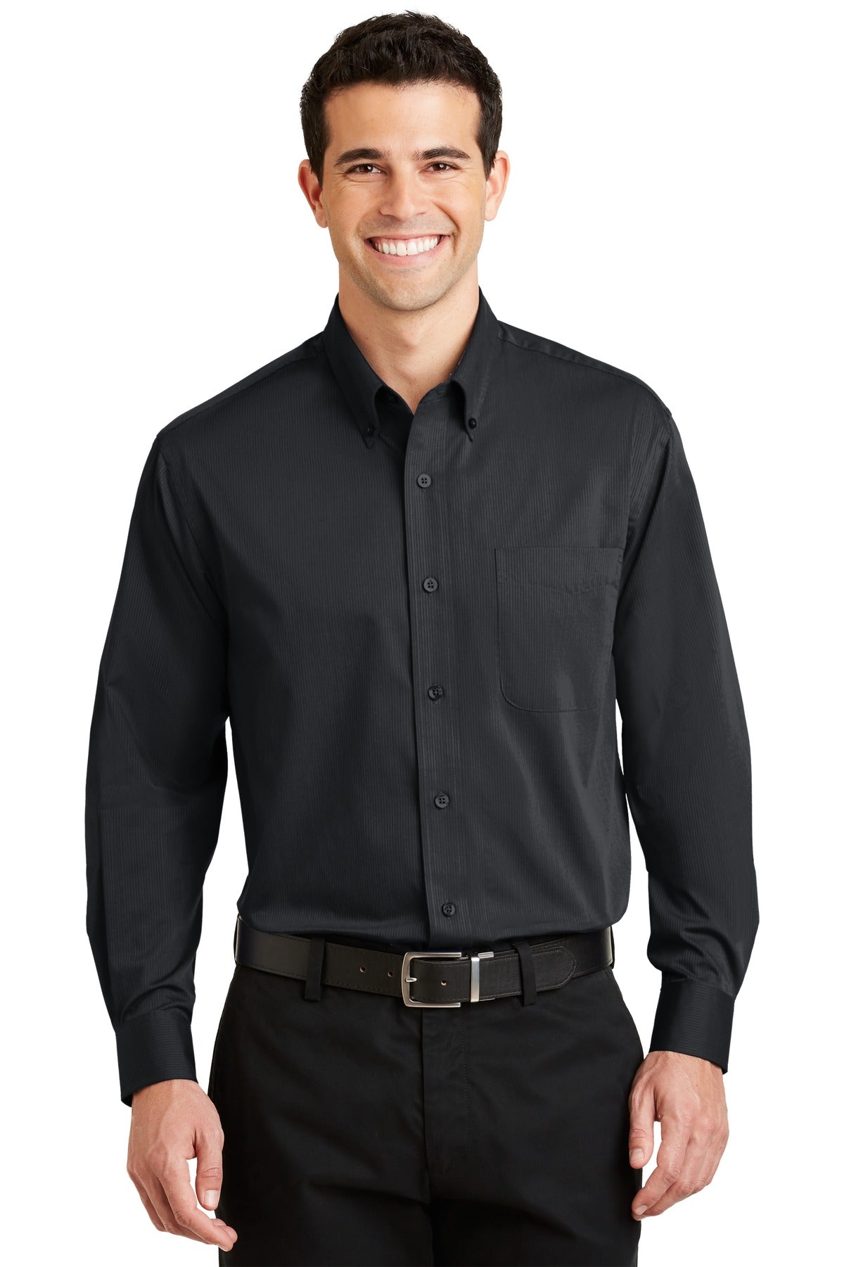 Port Authority Tonal Pattern S613 Hemd – pflegeleicht
