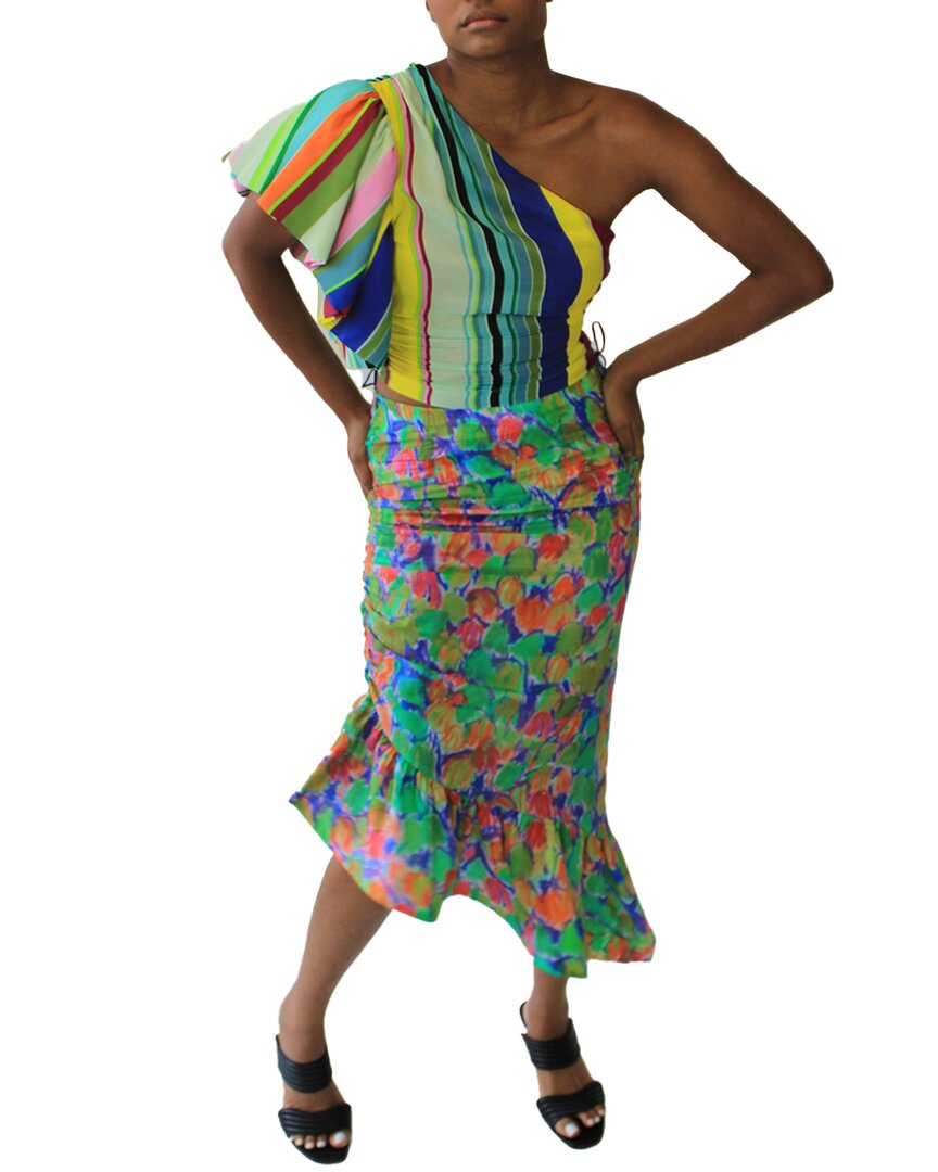 Tracy Reese Rock mit Vokuhila-Saum