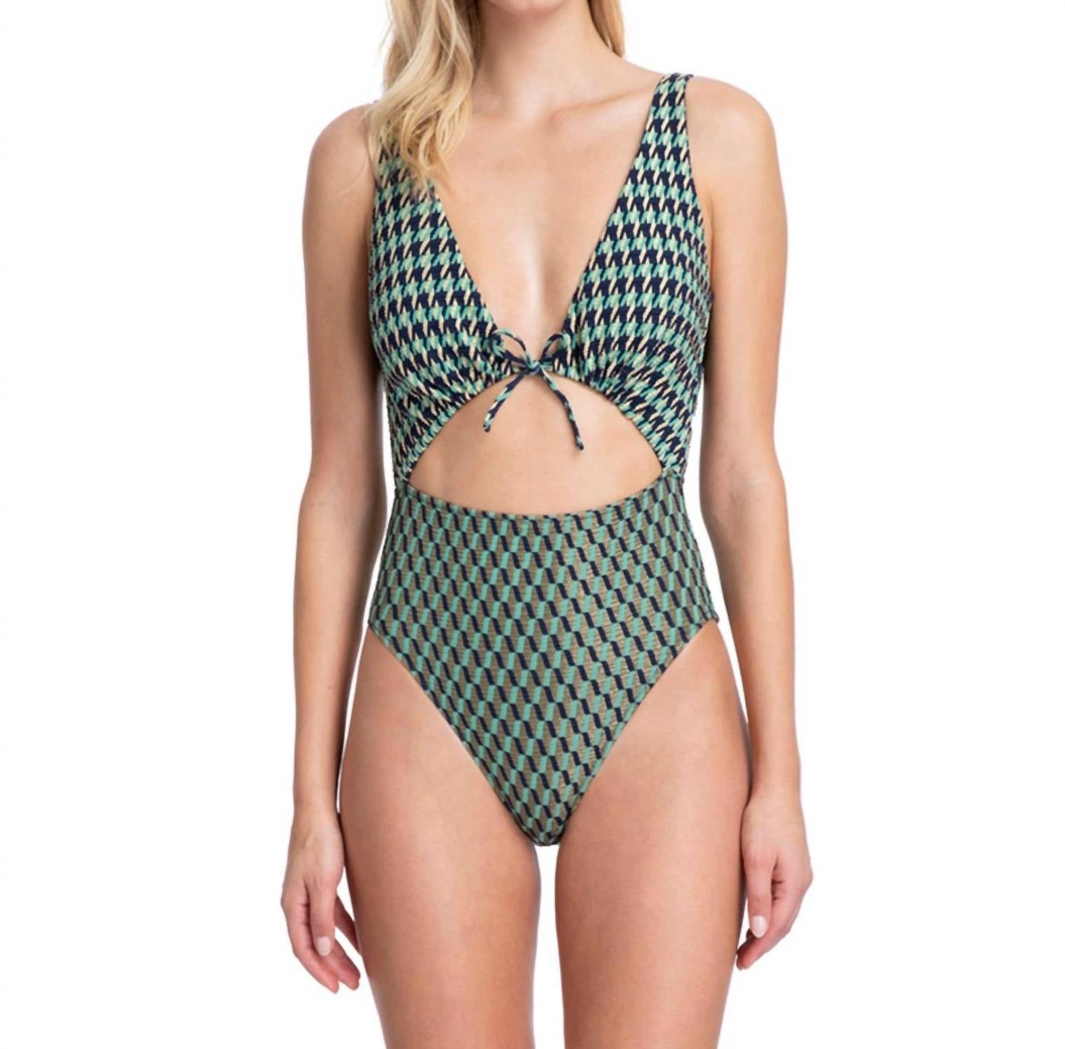 Badeanzug – Got Retro Revival Green