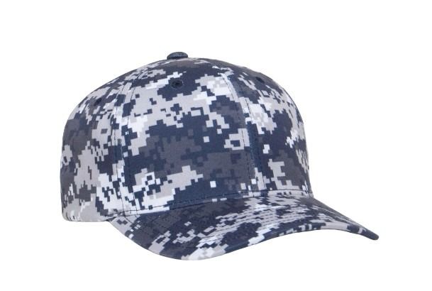 Pacific Headwear Universal Fit Digi Camo Flexfit-Kappe