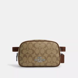 Coach Outlet Pace Bauchtasche aus Signature Canvas