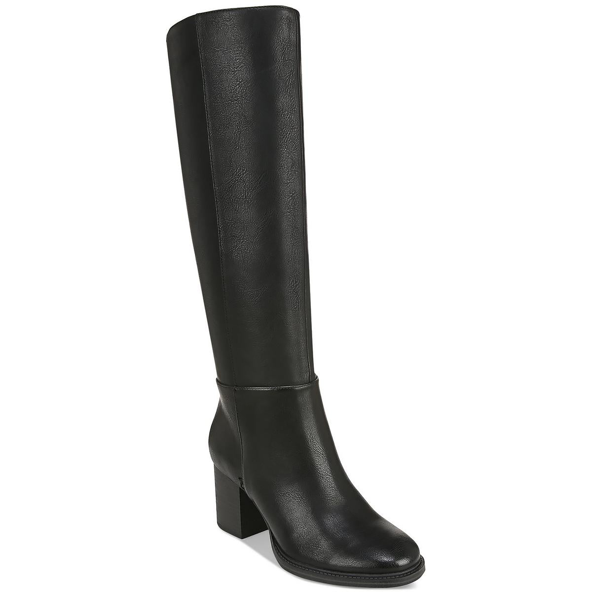 Riona hohe kniehohe Kunstlederstiefel