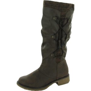 Blanca Beverly halbhohe Stiefel – Blockabsatz