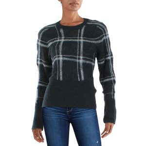 Wollpullover mit Rundhalsausschnitt