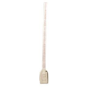 Weiße Diagonal Baby Tasche mit Klappe