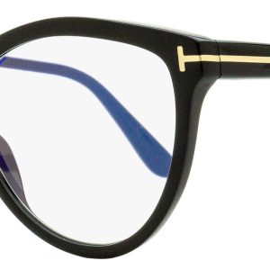 Tom Ford TF5772B 001 55mm Brille – magnetischer Clip-on, Damen, Schwarz
