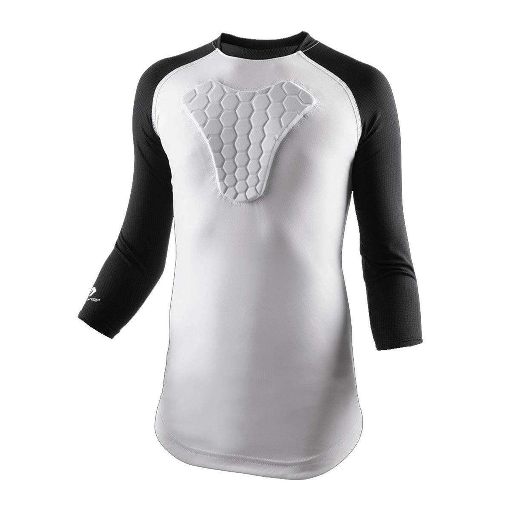 McDavid Hex Sternum Raglan-Oberteil mit 3/4-Ärmeln