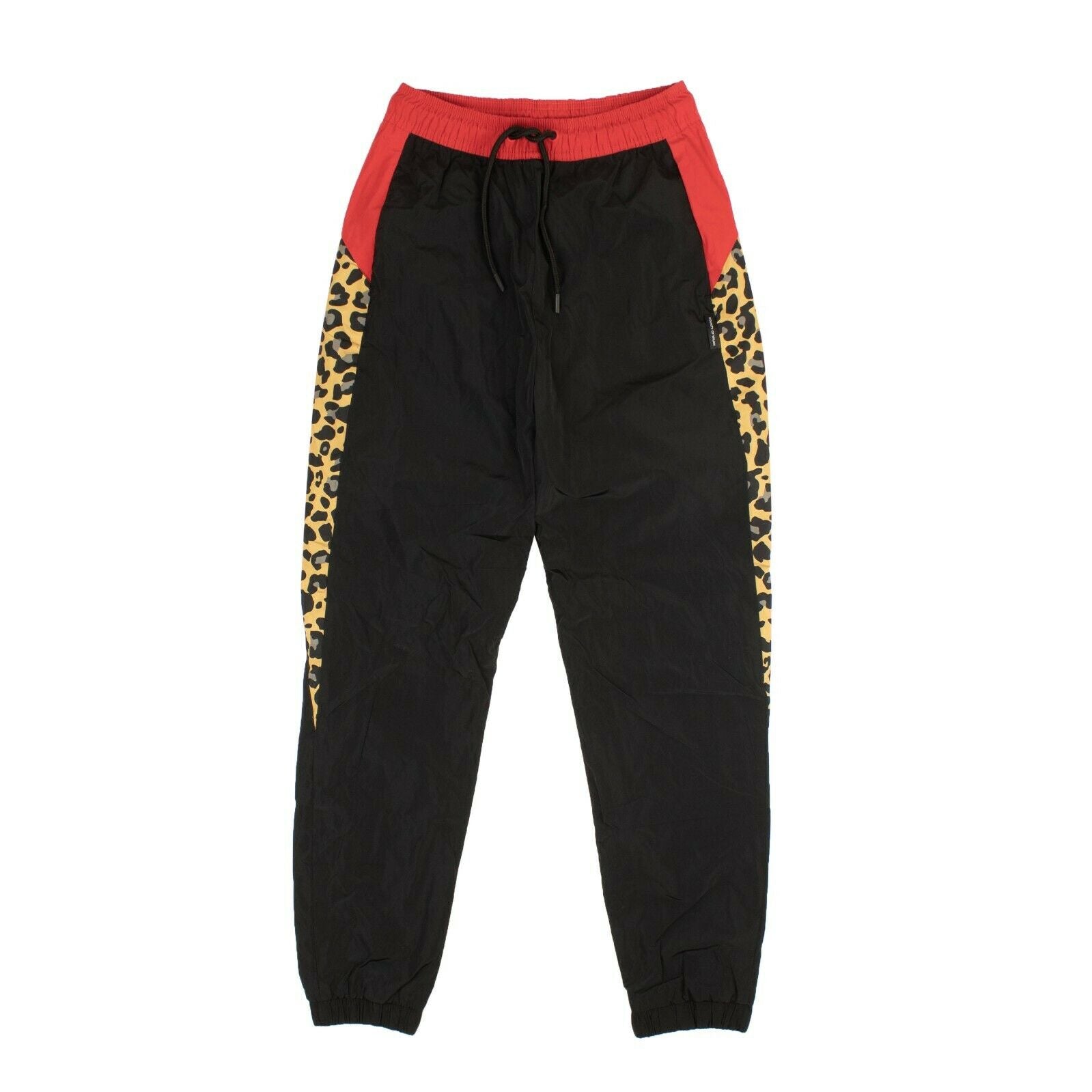 Marcelo Burlon Trainingshose mit Leopardenmuster in Schwarz-Rot