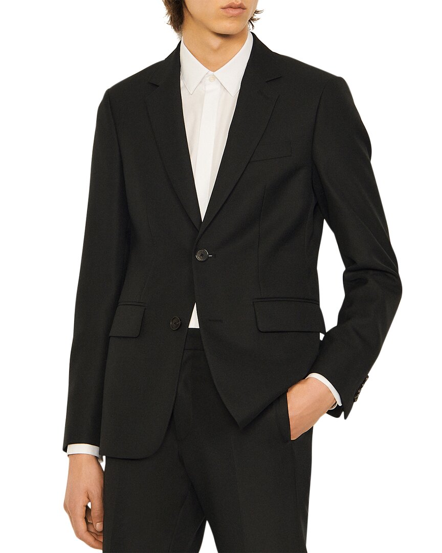Sandro Alpha Anzugjacke aus Wollmischung