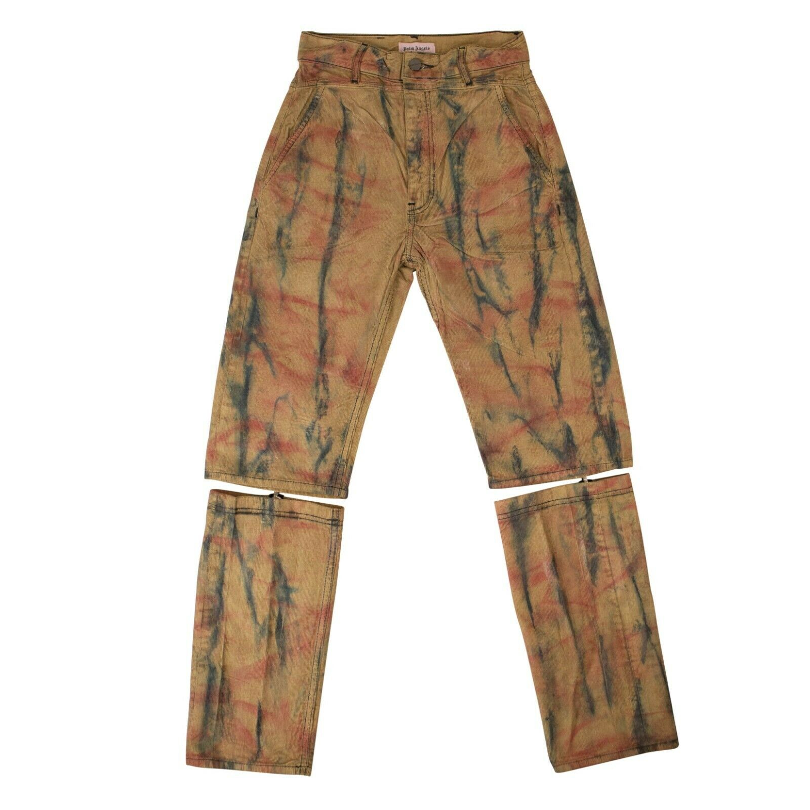 Hose – Cord, Batikmuster, Gelb