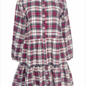 Kalani Holly Kleid – Tartanmuster