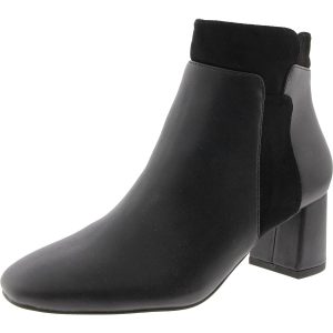 MEDLEY Stiefeletten – Velourslederimitat, Blockabsatz