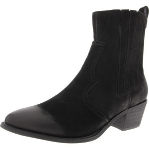 Double Stiefeletten – Leder, Reißverschluss