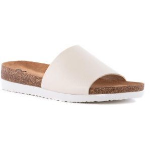 Get Going Pantoletten – Kunstleder, Kork