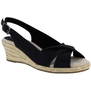 Maureen Plateau-Sandalen mit Fersenriemen und gepolstertem Fußbett
