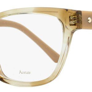 Jimmy Choo JC334 HR5 52mm Brille – Schmetterlingsform, gestreift, Damen, Rosa