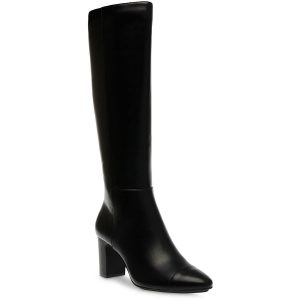 Spencer kniehohe Stiefel – Kunstleder, hoher Schaft