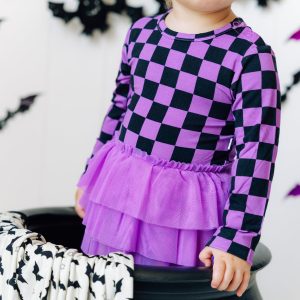 SPOOKY CHECKERS Dream-Tutu-Bodykleid