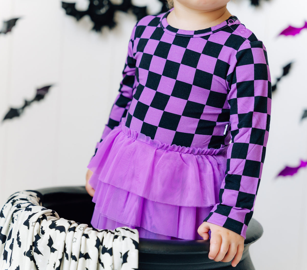 SPOOKY CHECKERS Dream-Tutu-Bodykleid