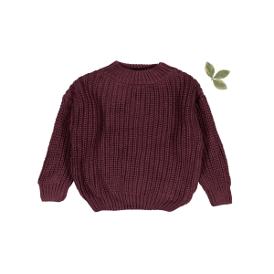 The Chunky Mulberry Pullover – Strick