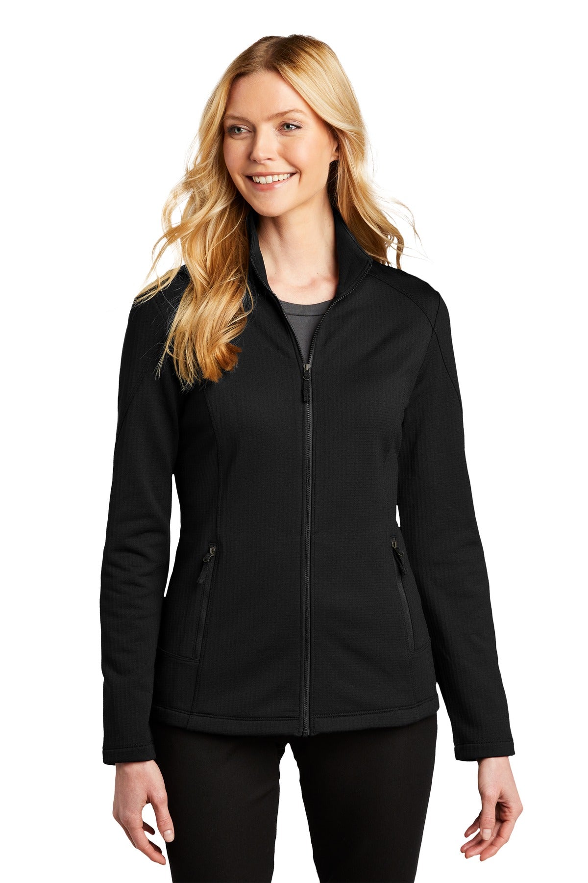 Port Authority Grid Damen-Fleecejacke – L239