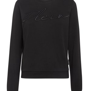 Leisurewear langärmeliges Sweatshirt mit Signature-Stickerei