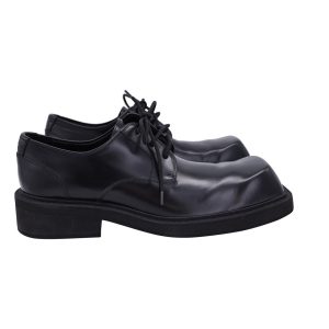 Balenciaga Inspector Derby-Schuhe aus schwarzem Leder – 40mm, 7733673197628