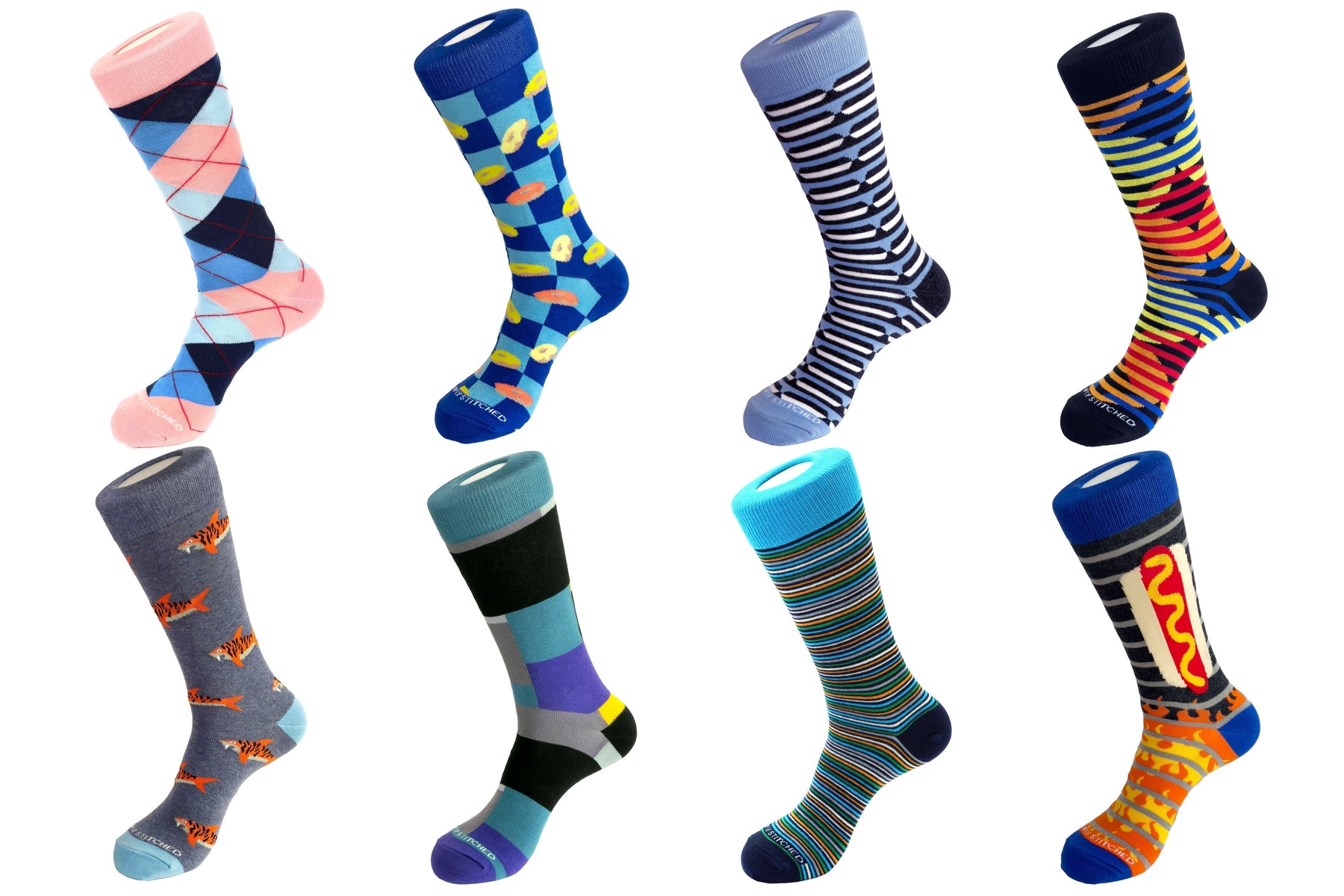 Crew-Socken im 8er-Pack – 7732445511740
