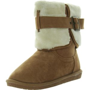 SGR Privy Stiefel – Lammfellimitat, Gürtel