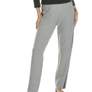 St. John Melange Spectator Hose – Stretch, Piqué, Strick