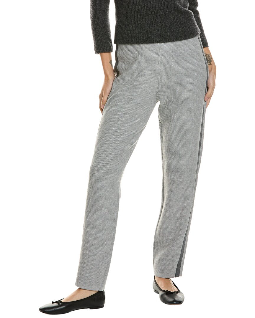 St. John Melange Spectator Hose – Stretch, Piqué, Strick