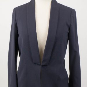Blazer – Wollmischung, Damen, Blau
