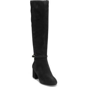 Dana hohe kniehohe Velourslederstiefel