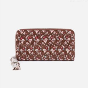 Nila große Damen-Geldbörse mit umlaufendem Reißverschluss im Design Ditzy Floral