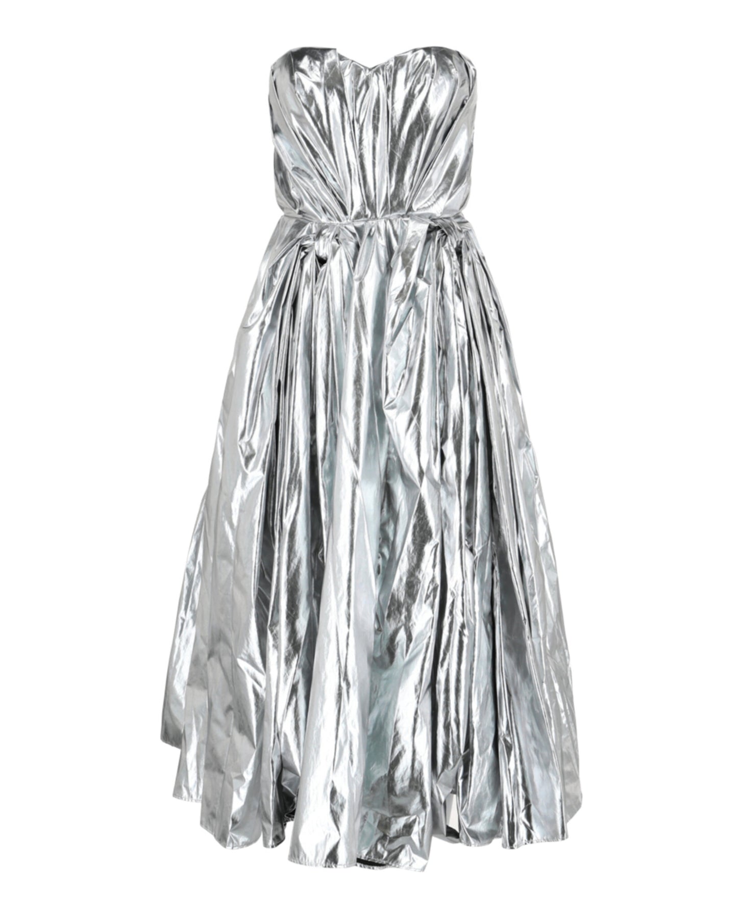 Drape Kleid – Bustier-Stil, Schleife