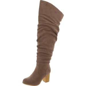 halbhohe Stiefel – weiter Wadenschaft
