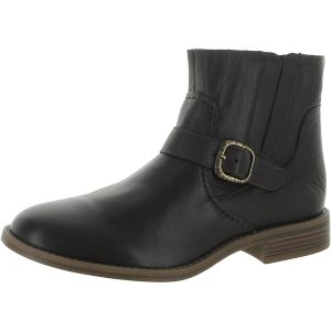 Camzin Loop Damen-Leder-Chelsea-Stiefel