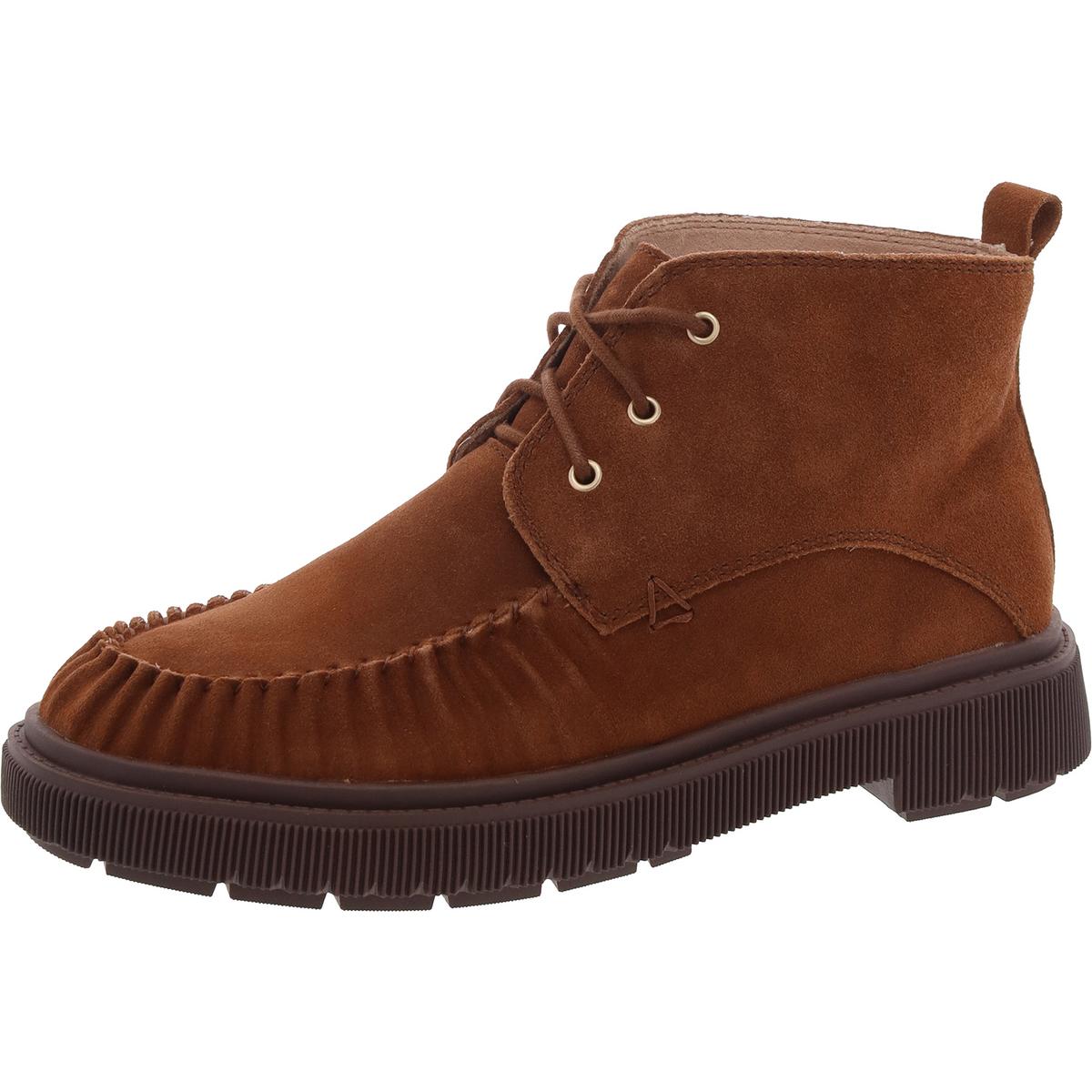 Palisadecs Stiefel – Schnürung, Chukka-Stil, Veloursleder