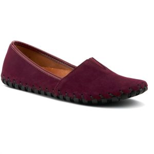 Kathaleta Schuhe – Bordeaux, Veloursleder