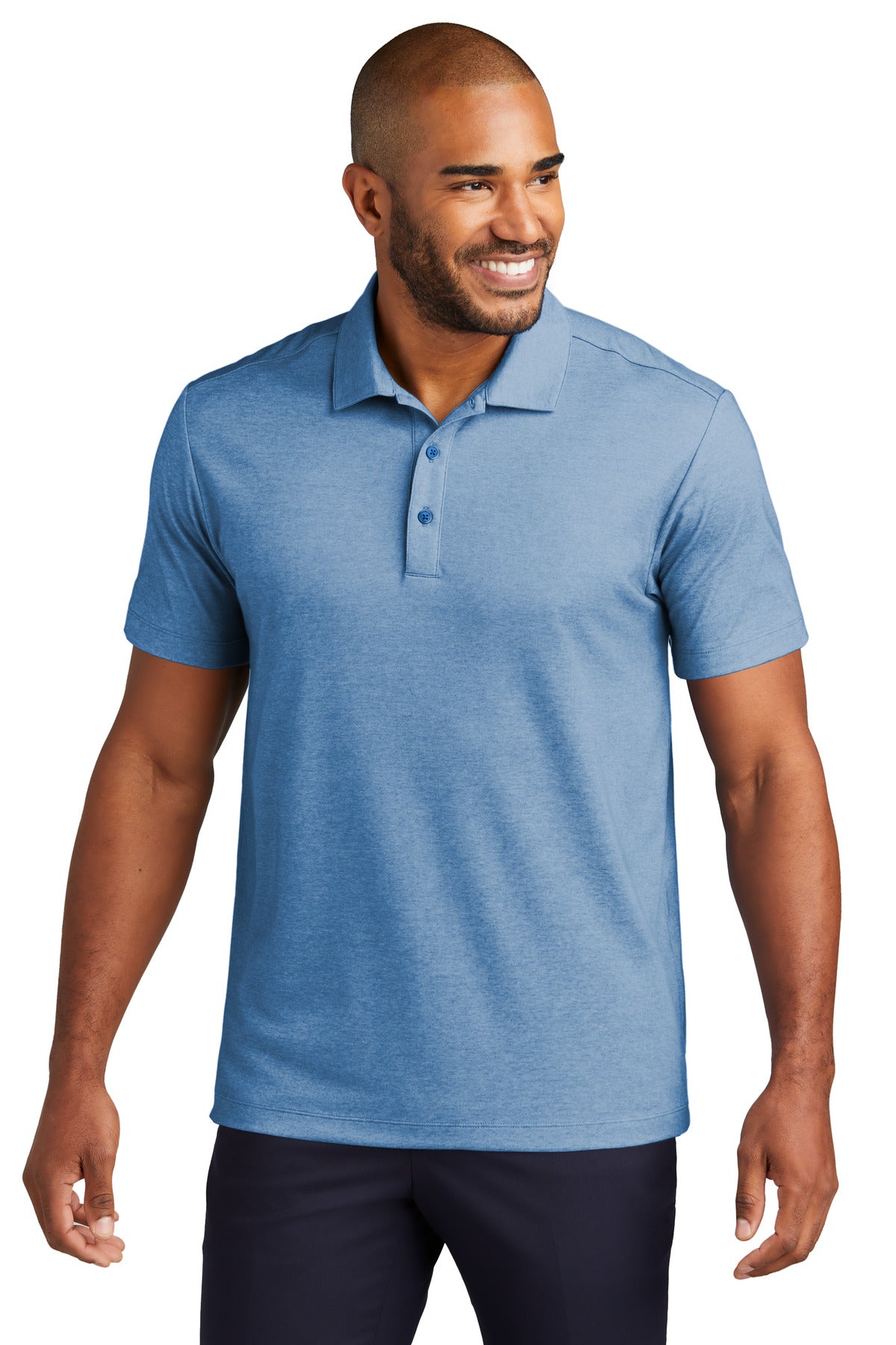 Port Authority Poloshirt – fein, Piqué, Mischung, K830