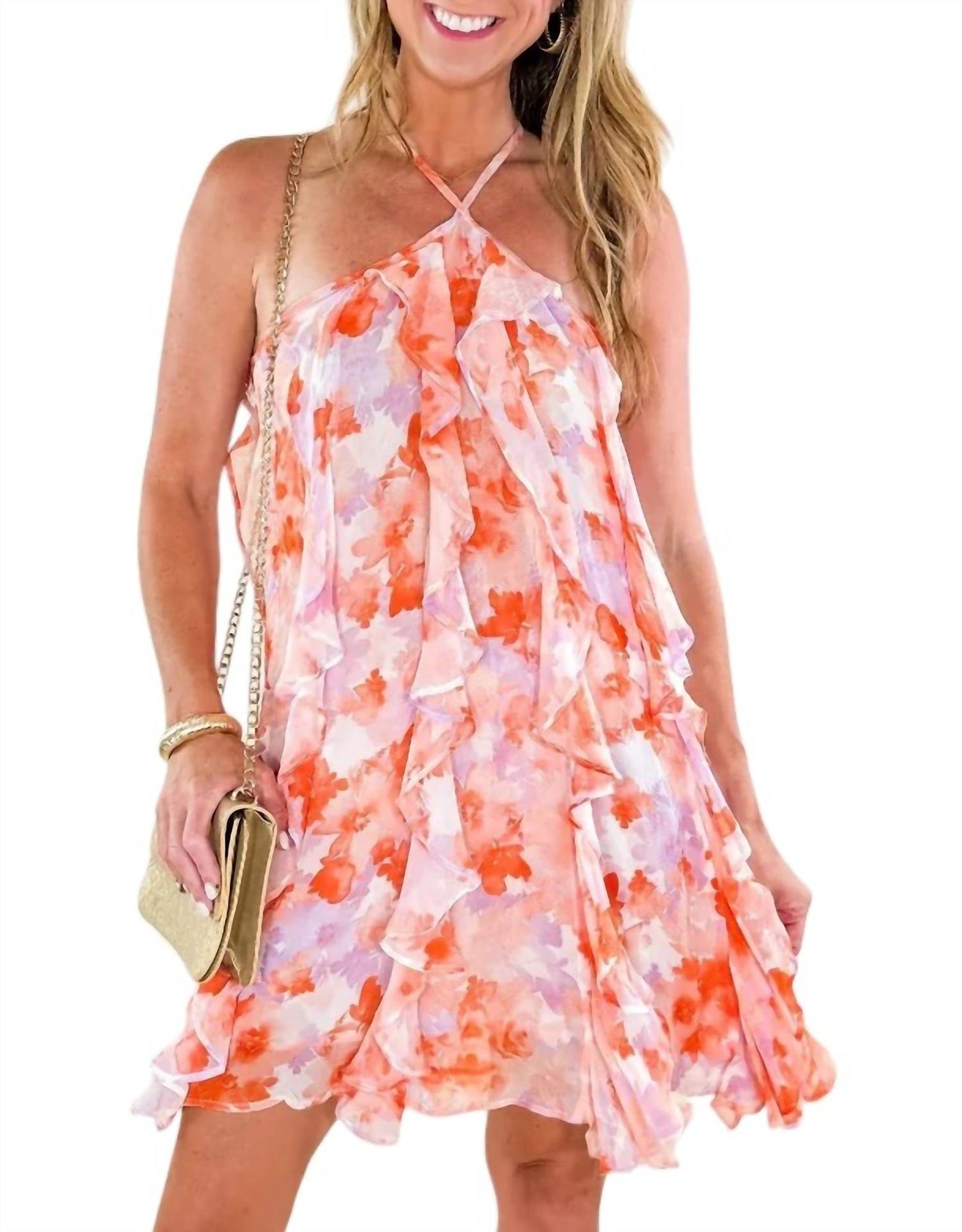 Xiomara Marigold Minikleid