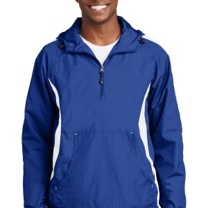 Sport-Tek Colorblock Raglan-Anorak – JST63