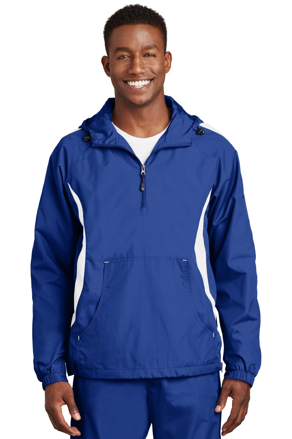 Sport-Tek Colorblock Raglan-Anorak – JST63