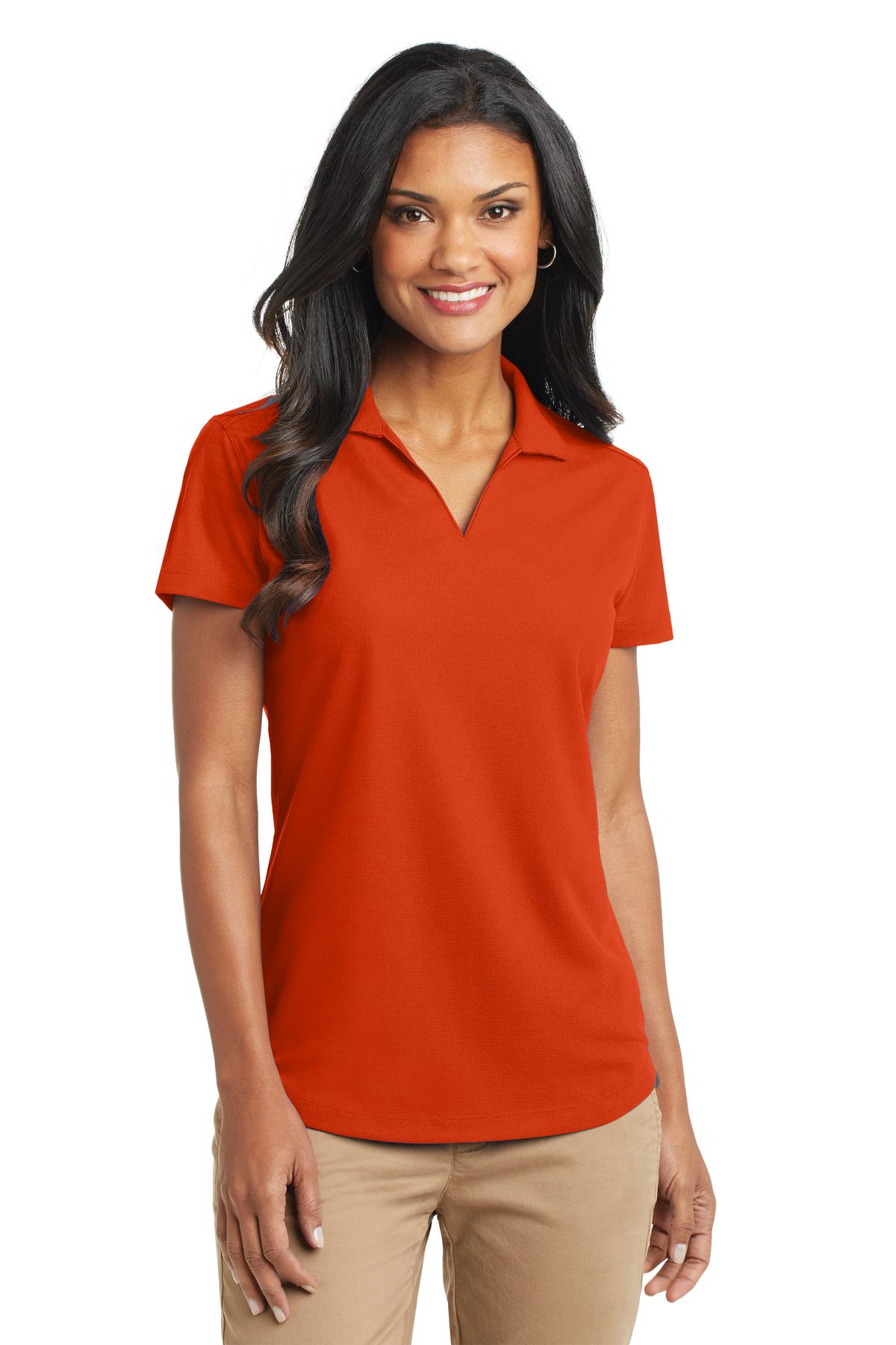Port Authority Dry Zone Grid Damen-Poloshirt mit Gitterstruktur – L572