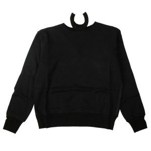 Unravel Project locker geschnittener Pullover mit Ausschnitten in Schwarz