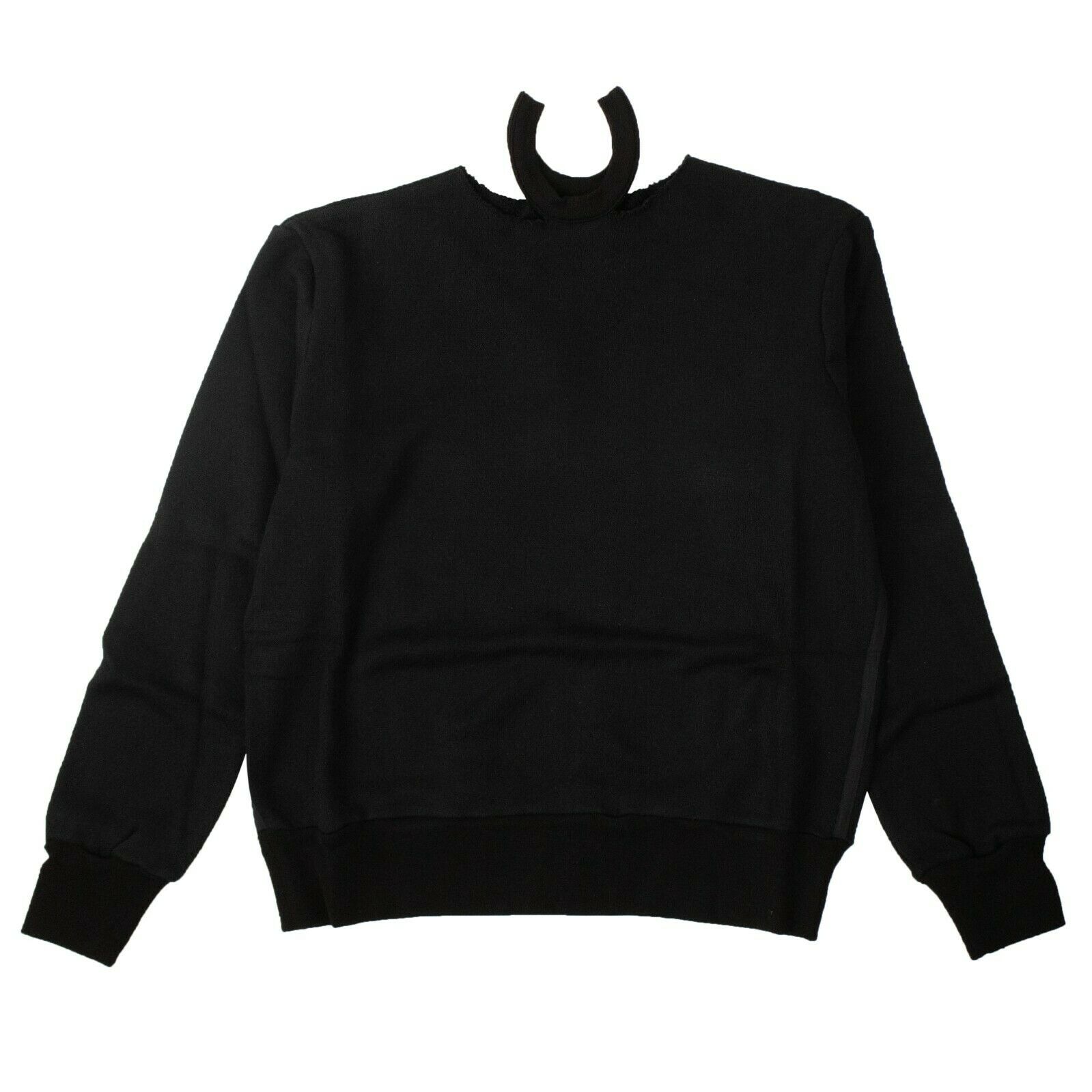 Unravel Project locker geschnittener Pullover mit Ausschnitten in Schwarz