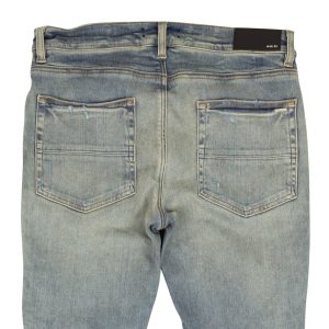 PJ MX2 Skinny-Jeans aus Baumwollsamt in Clay Indigo