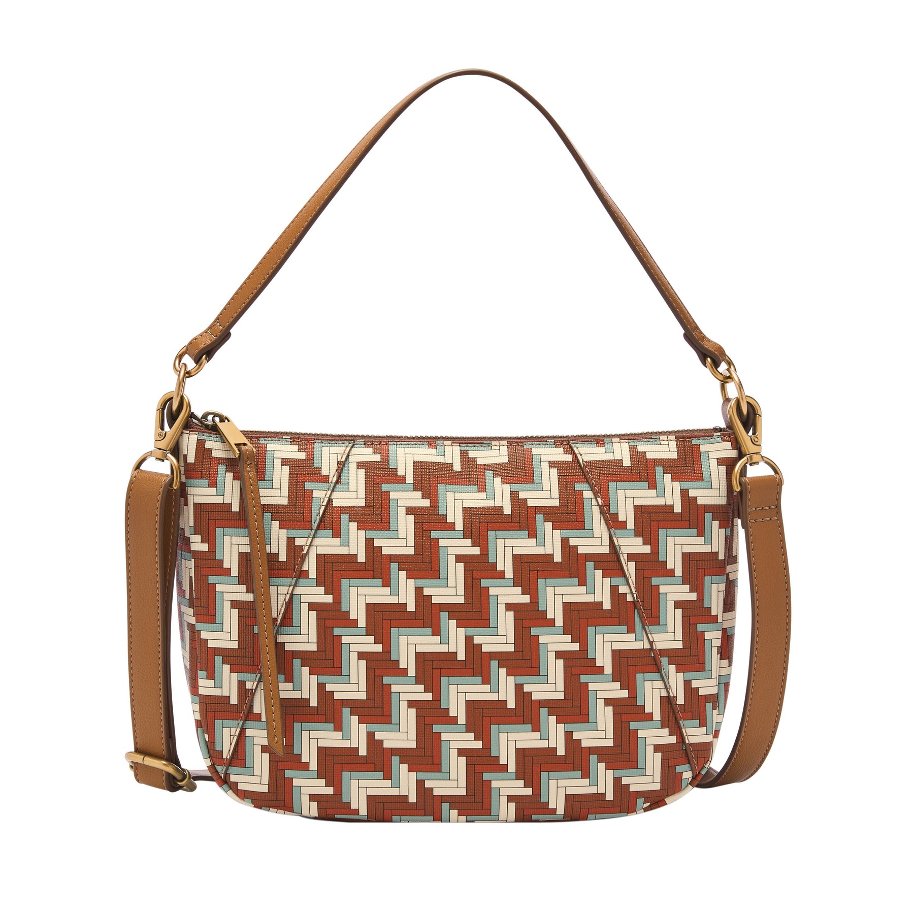 Fossil Skylar 7285711667260 Umhängetasche – Polyurethan, bedruckt, Damen
