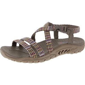 Sandalen – verstellbar, Fersenriemen, Strick
